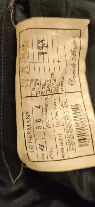 костюм в хорошем состянии