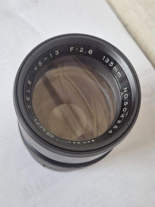 Obiectiv foto 135 mm filet m42