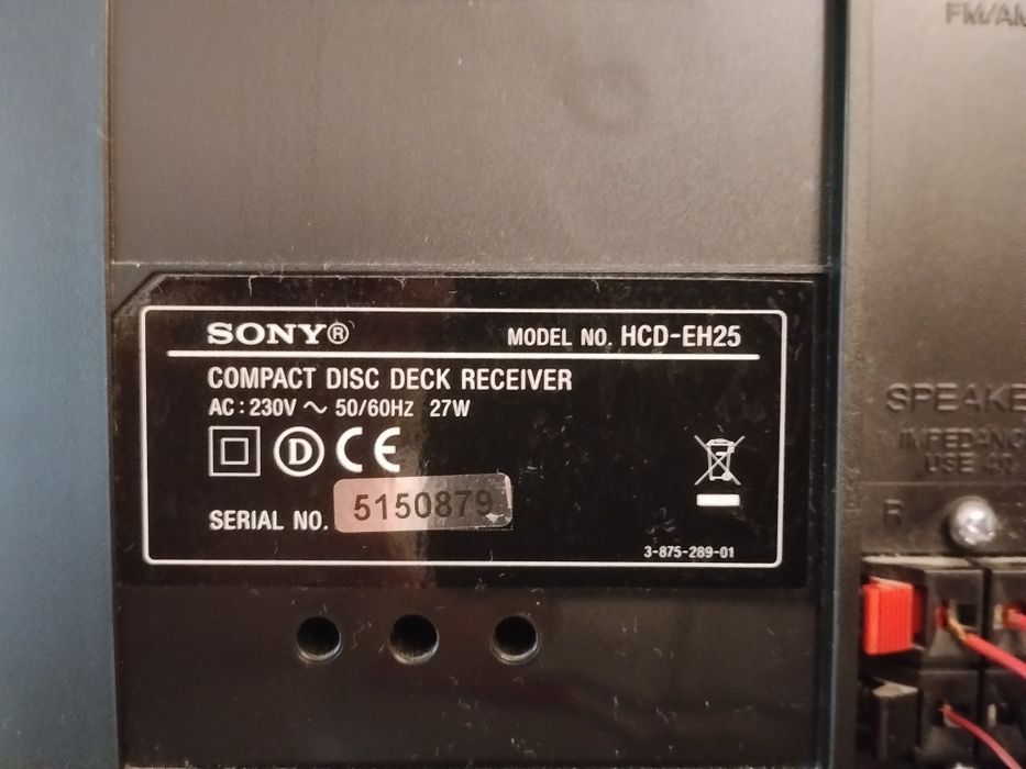 Microsistem Sony HCD-EH2