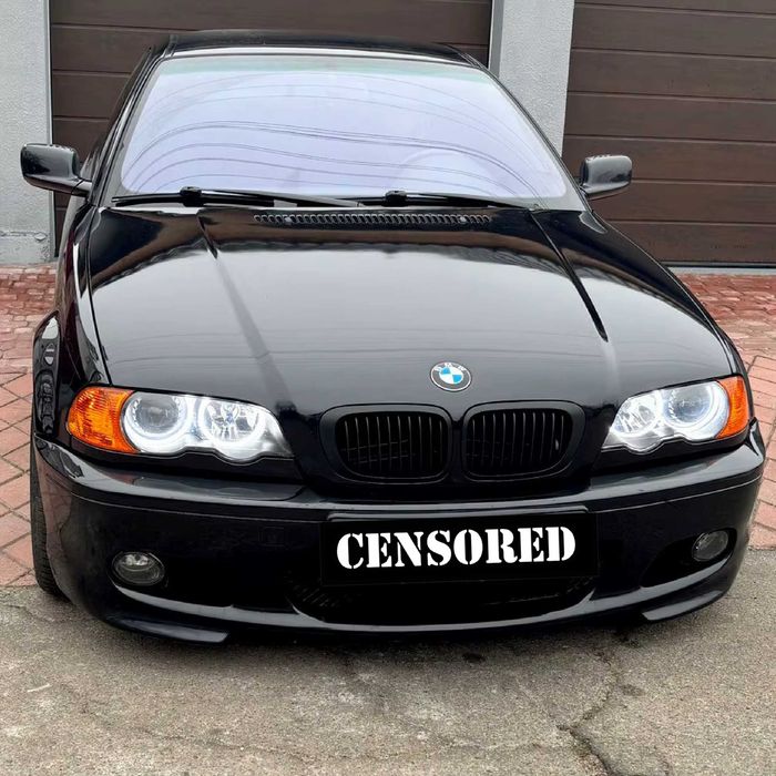 Гаранция! Изключително Мощни Cotton LED Angel Eyes за BMW E46