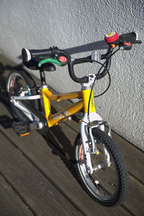 vand bicicleta copii woom 2 ,galbena