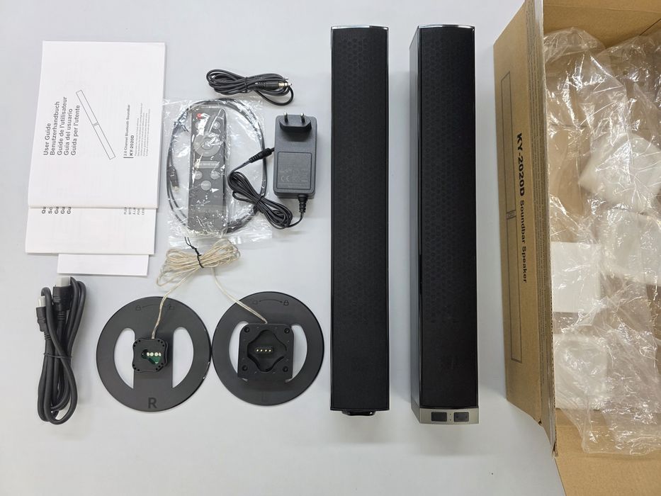 2-в-1 Саундбар / колони за TV HoYLluDLL KY2020D с Bluetooth 5.3, HDMI