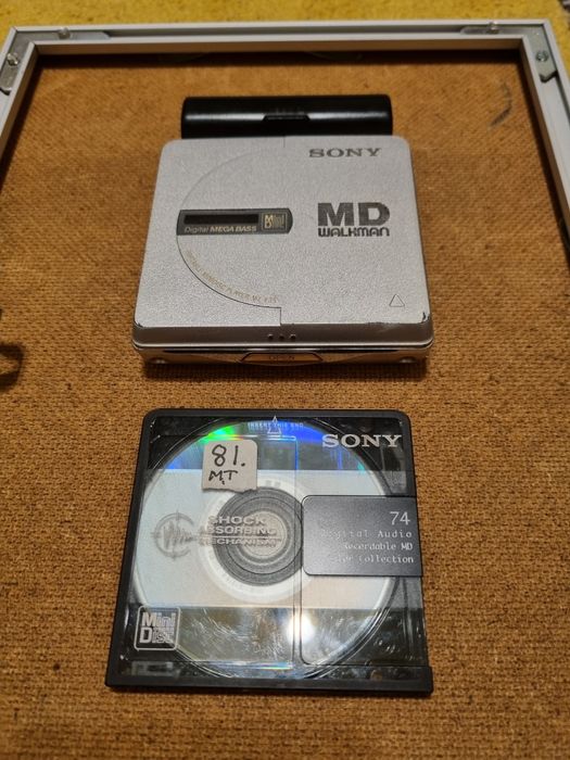Mini disc MD Sony MZ-E35 vintige CD