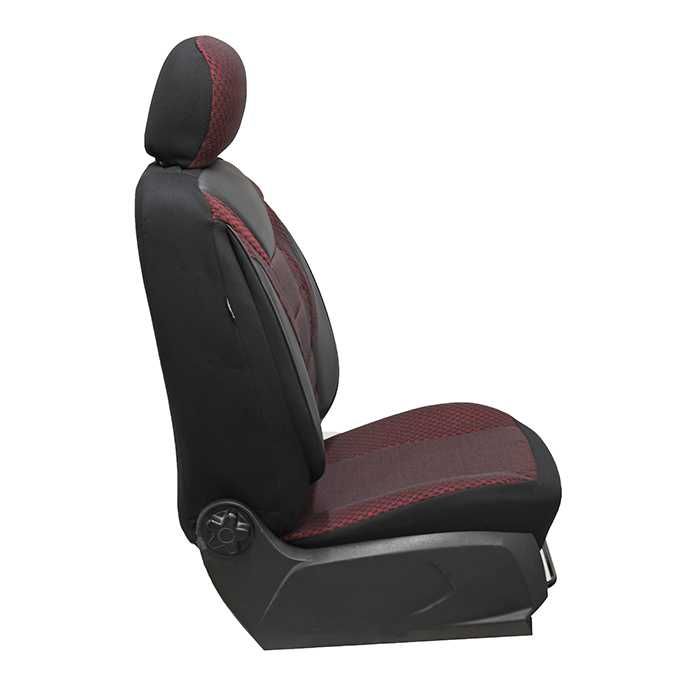 Тапицерия за седалки 1181 класико черно / бордо
