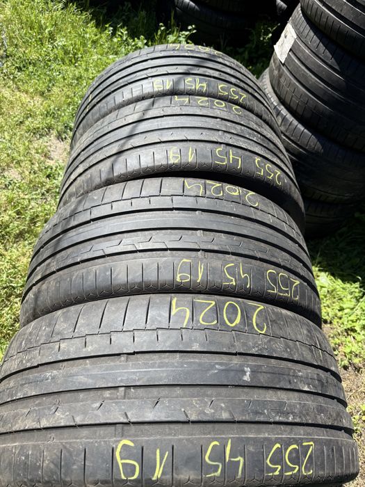 255/45/19” Set 4 buc Continental dot 2024.anv Vară. Impecabile.