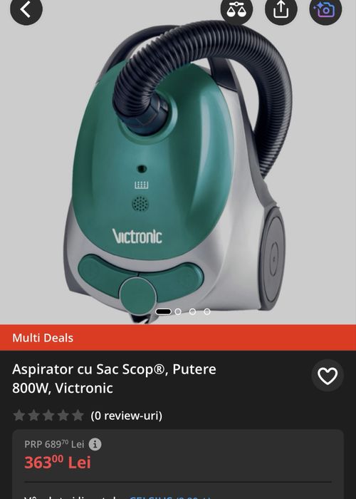 Aspirator victronic vc-151 800w