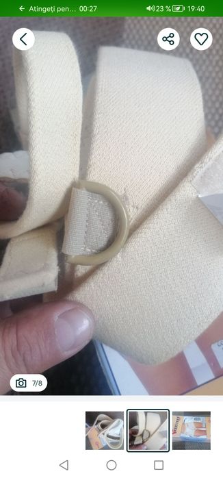 Centură pentru hernie dreapta, nouă, cu etichetă