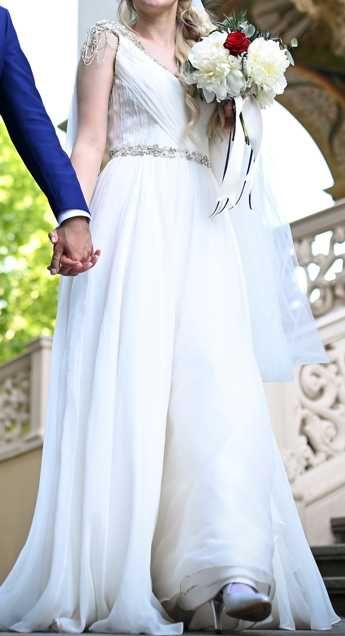 Rochie de mireasă - La Mode Toujours matase naturala