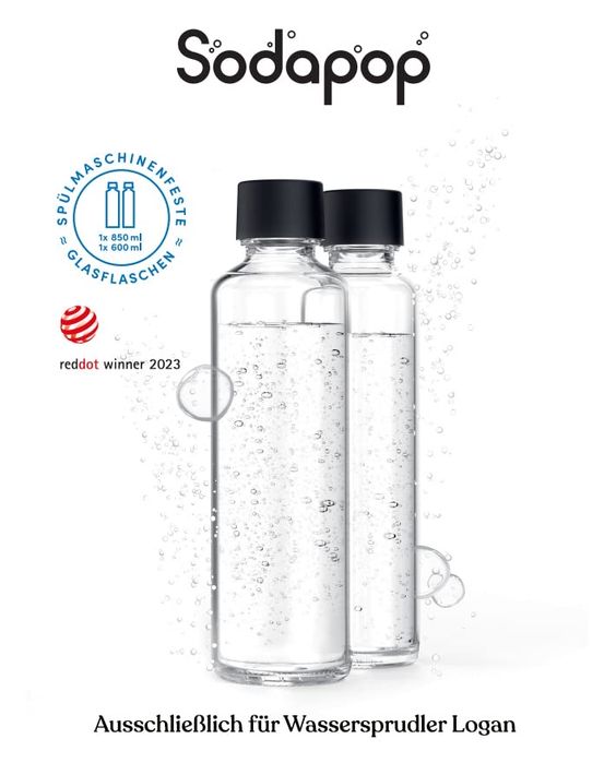 Set de sticle Sodapop Logan, sticle de schimb compatibile