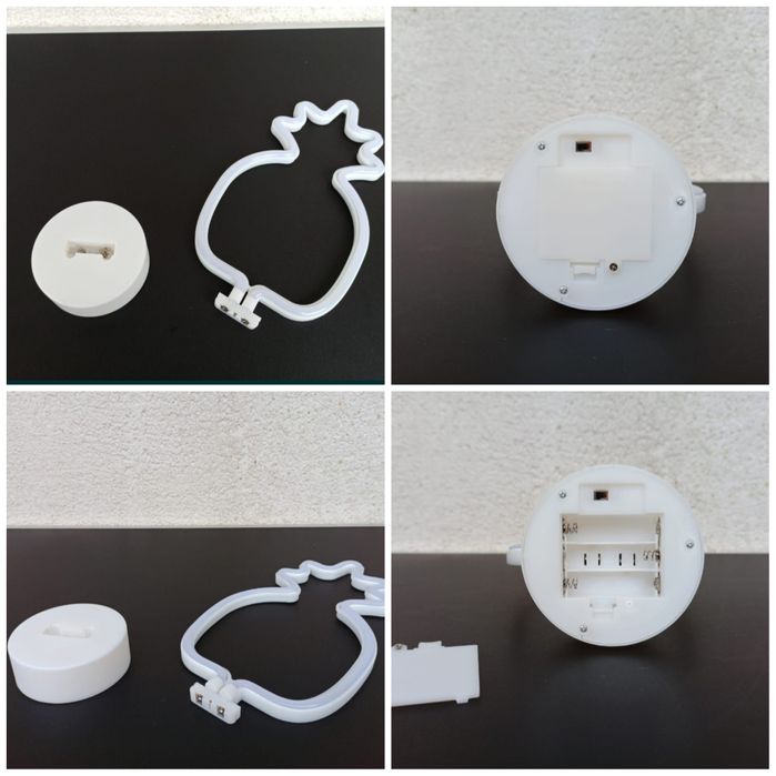 Decoratiune baiat glob magnetic lampa ananas cadou light box ceramica