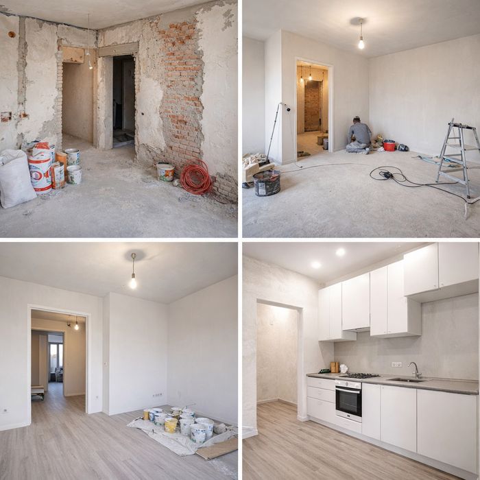 Под ключ евро ремонт.