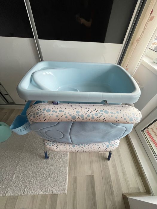 Cadita cu masa de jnfasat Chicco