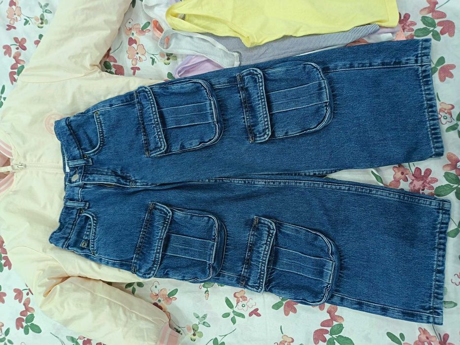 Дънки, яке Zara, George, Sinsay 7г.