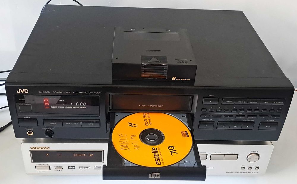 JVC XL-M508 Changer 6 Discuri + Sertar Individual Japan CD Player pt Amplificator