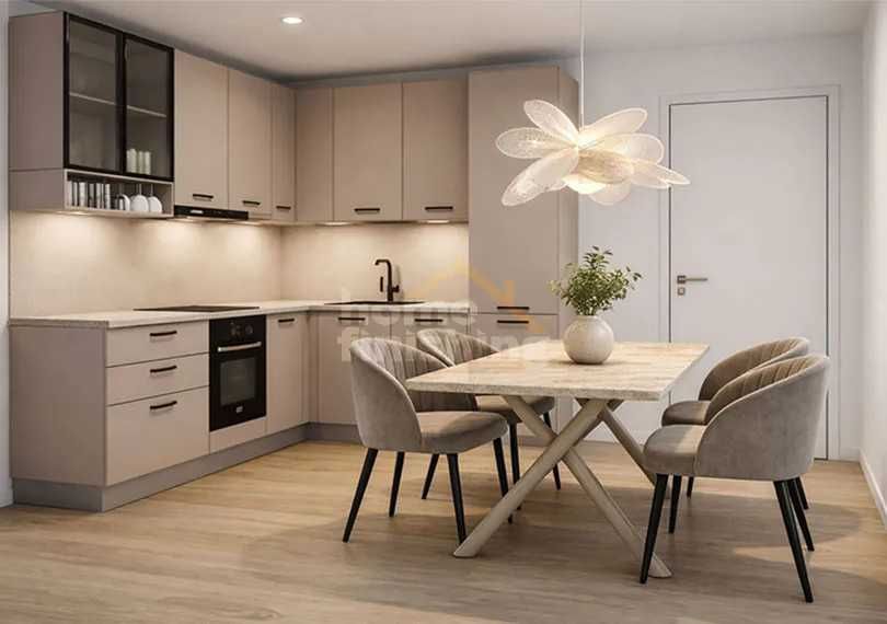 Дизайнерски обзаведен тристаен апартамент