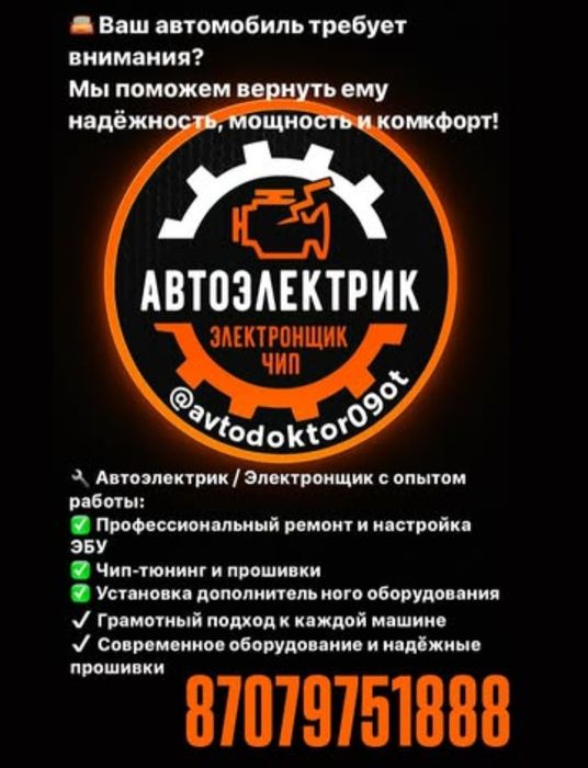 Автоэлектрик-элетронщик. Выезд