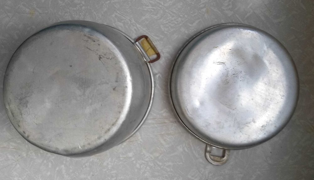 Алуминиево войнишко канче от 2 части