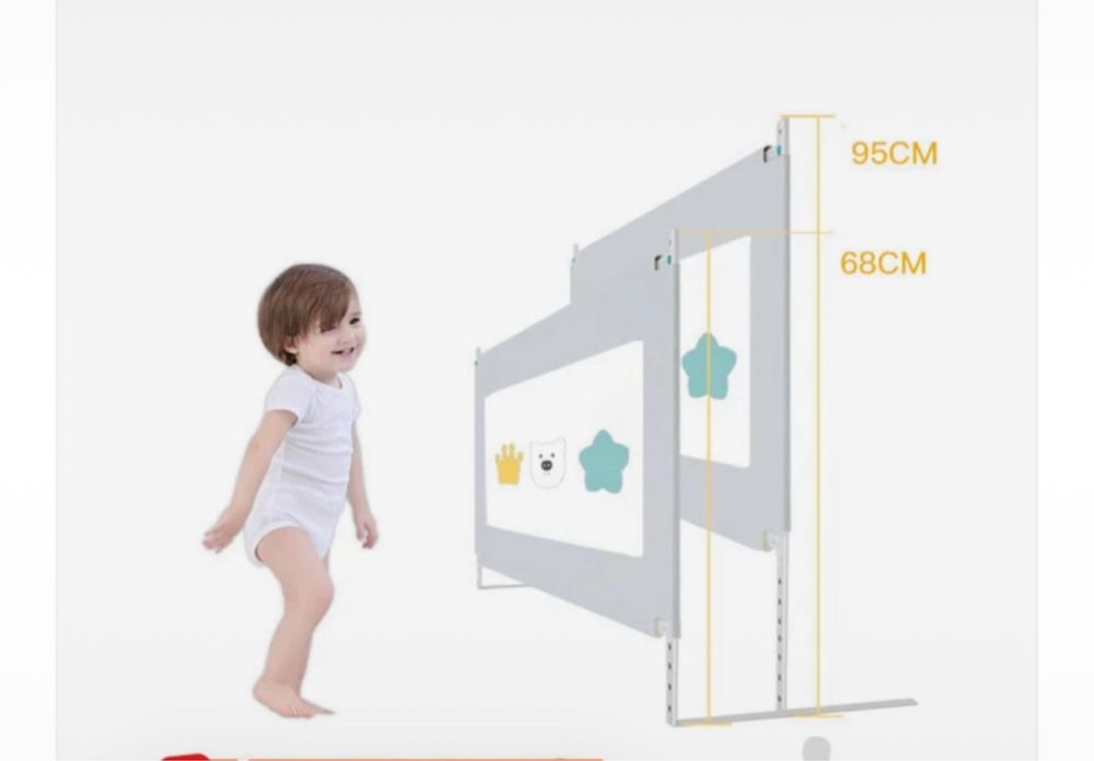 Bariera protectie pat 200cm