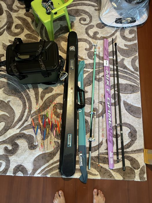 Set complet pescuit stationar