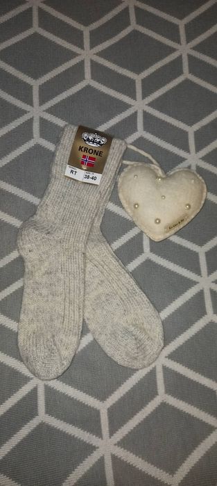 KRONE / Норвежки Вълнени чорапи / Нови