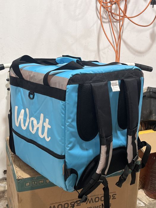 Wolt термосумка в отличном состоянии