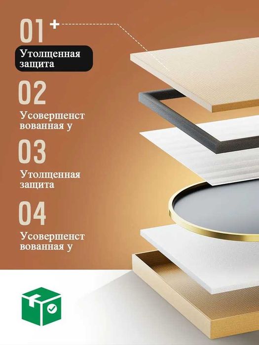 Универсальное фигурное зеркало/Universal arka shaklidagi ko‘zgu  m33