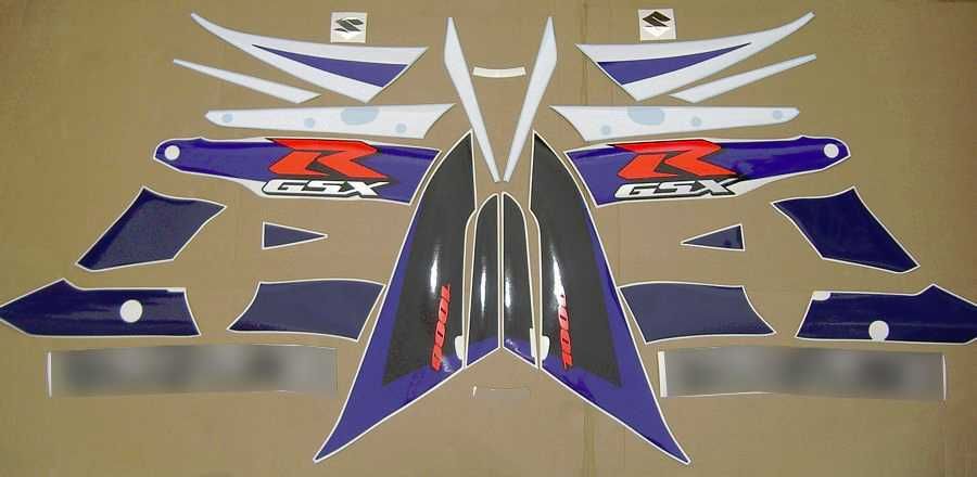 Стикери Сузуки 1000 GSXR 2003-2004г лепенки Suzuki GSX-R к3 к4 k3 k4