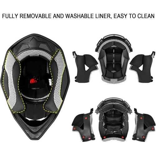 Каска Крос Мотор/Скутер/Бъги/Вело/АТВ с Очила-YF889