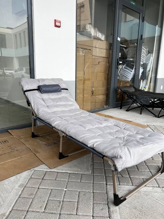 Складная кровать (раскладушка) с матрасом