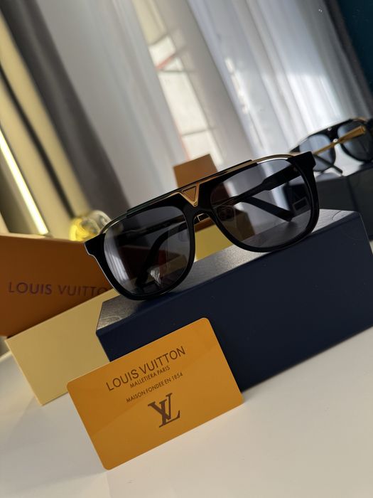 Чисто нови Мъжки Слънчеви Очила Louis Vuitton – Пълен луксозен комплект