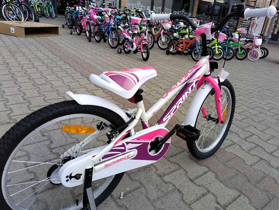 SPRINT Велосипед 20" ALICE бял