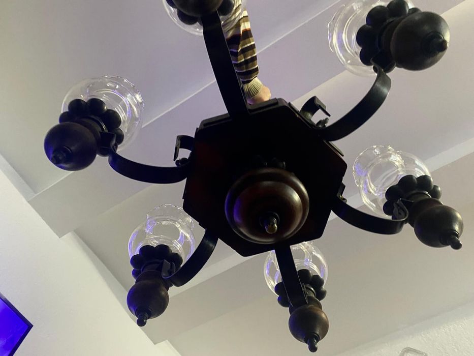 Lustra antica reconditionata