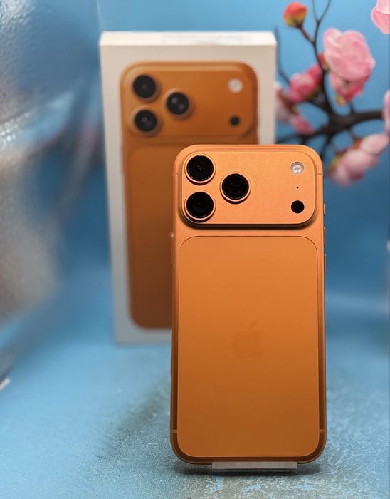 ГАРАНЦИОНЕН!!! Apple iPhone 17 Pro Max, 256GB, 5G, Cosmic Orange