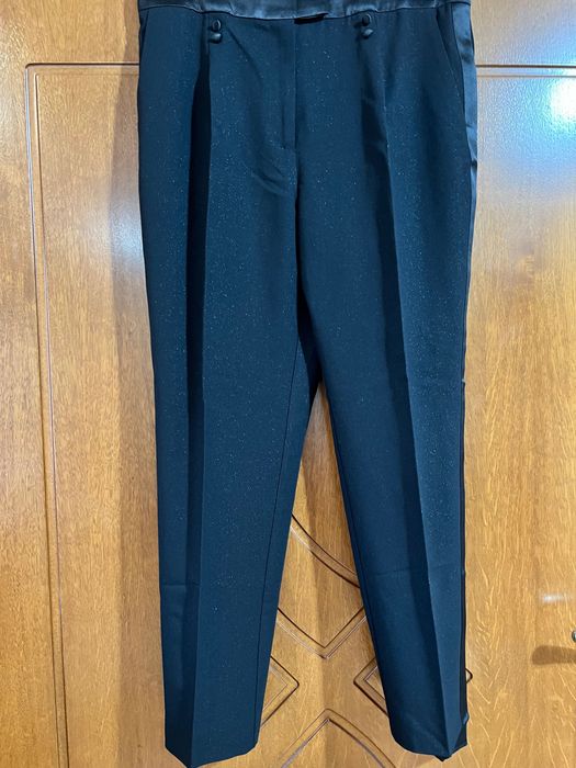 Панталон Guess, елегантен/ официален, черен