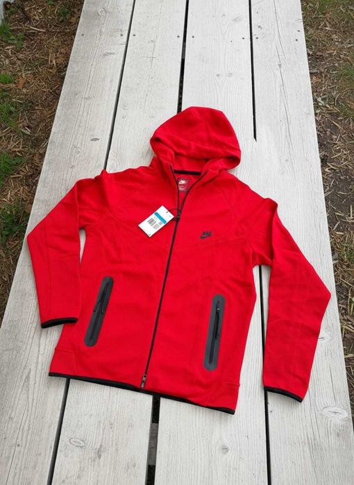 Trening NIKE TECH Fleece Rosu - Bumbac