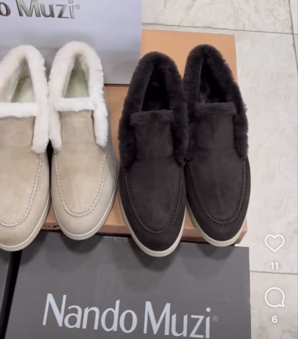 Лоферы зимние Nando Muzi