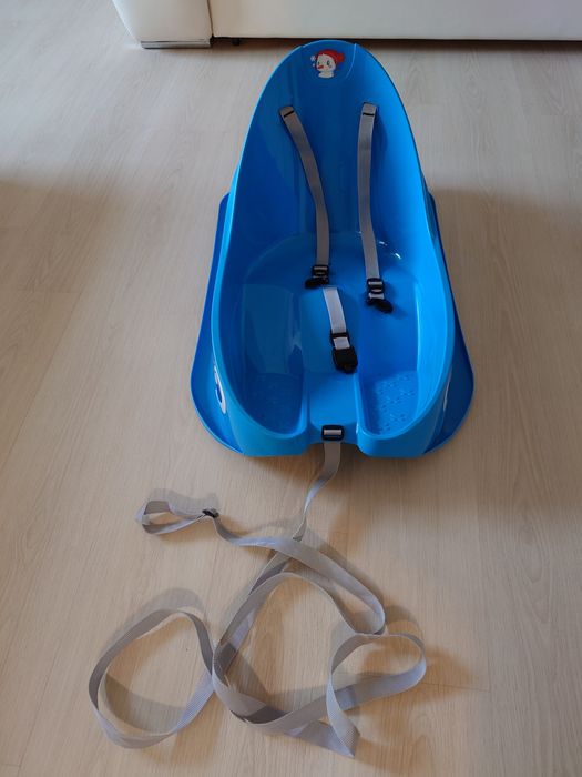 Бебешка шейна синя