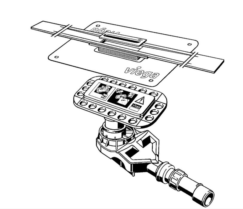 Линеен сифон Viega Cleviva 800mm