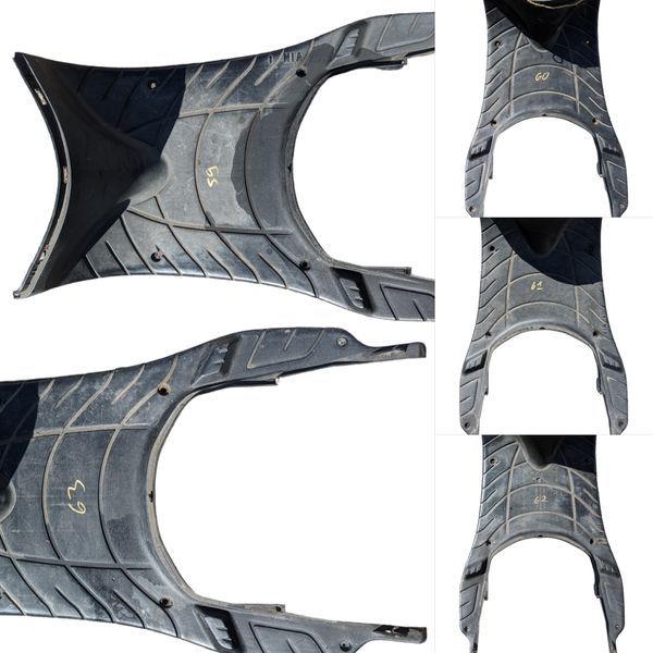 Пластмаси пред и зад таблото Пиаджо зип ц25 Piaggio zip sp c25 00-22г.