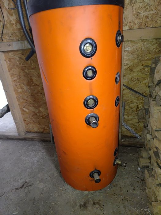 Boiler 200 l cu 2 serpentine