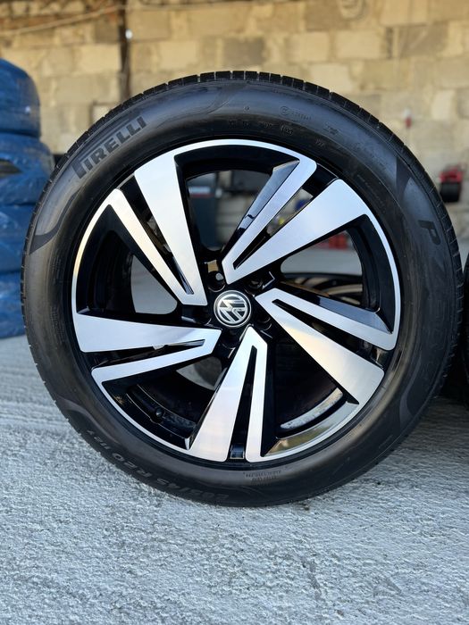 Jante Originale VW Touareg III Cr  R20 R-line Pirelli de vara