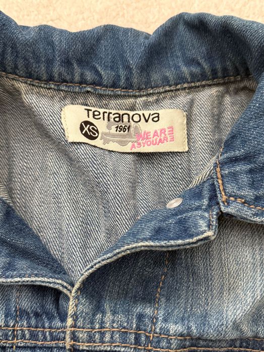 Дамски дънков елек Terranova