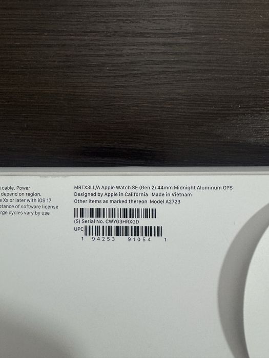 продам свои Apple watch SE2 (эпл вотч) NIKE edition 44 m идеал