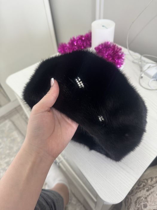 Норковый берет(шапка)