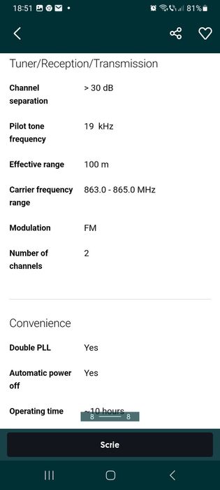 2 casti Philips 5100 wireless