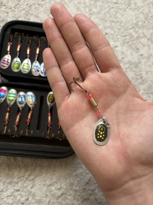 Блёсны вертушки фореловые