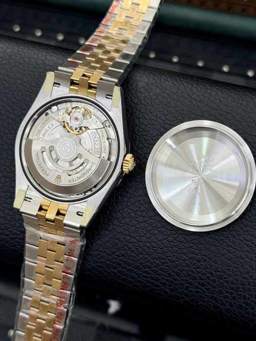 Rolex Date-Just 36 Roman Green Dial ETA 3235