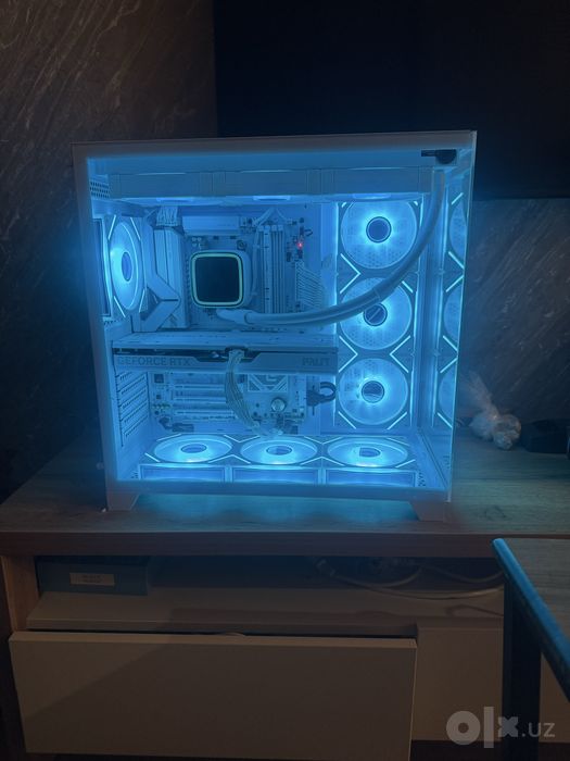 Фулл Белая Сборка 5070+Ryzen 7 7800X3D по  самой низкой цене