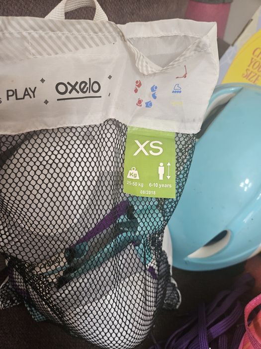 Ролкови кънки 31-34, каска, протектори