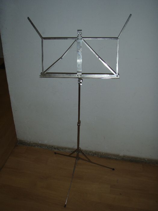 Trepied partituri K&M, material cromat (150 cm)